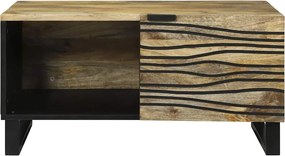 vidaXL Τραπεζάκι σαλονιού Φυσικό 80 x 50 x 40 cm Επεξεργασμένο Ξύλο