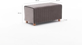 Pouffe Mabel Puf - Mink Mink