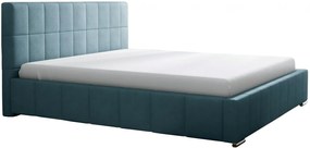 Επενδυμένο κρεβάτι Leon-Galazio-200 x 200