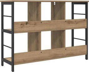 vidaXL Ράφι Βιβλίων 6 επιπέδων 102 x 32 x 72,5 εκ. Επεξεργασμένο ξύλο