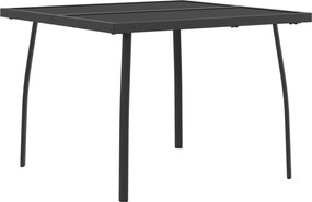 vidaXL Σετ Εξωτερικών Επίπλων 5 pcs Ανθρακί Σίδηρος και Χάλυβας