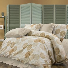 Παπλωματοθήκη Κοραλία 465 Beige DimCol Single 160x240cm Βαμβάκι-Πολυέστερ