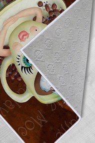 Carpet (50 x 80) Hmnt585 Multicolor