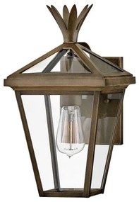 Απλίκα Φωτιστικό Τοίχου 1xE27 IP44 37cm Palma Elstead Lighting HK-PALMA-S-BU Μπρονζέ