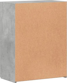 vidaXL Αρχειοθήκη Γκρι Σκυρ. 60x32x77,5 εκ. Επεξεργασμένο Ξύλο