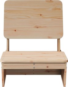 Καρέκλα κήπου vidaXL 60x64x70,5 cm Πεύκο μασίφ ξύλο