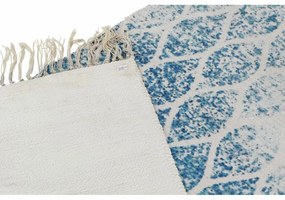 Χαλί DKD Home Decor Μπλε βαμβάκι Chenille (60 x 240 x 1 cm)