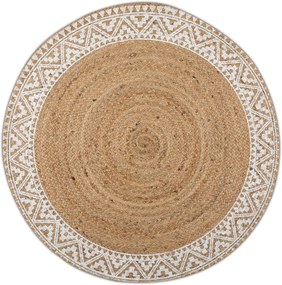 Fidelio ΧΑΛΙ ΣΤΡΟΓΓΥΛΟ ( PRIMO WHITE) ΔΙΑΣΤΑΣΕΙΣ.Φ.150ΕΚ. ΥΛΙΚΟ.100%ΓΙΟΥΤΑ FIDELIO-FD-PRIMO150