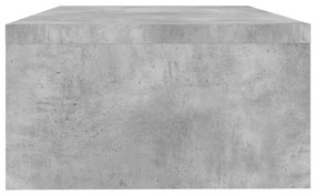 Βάση Οθόνης Γκρι του Σκυροδέματος 42x24x13 εκ. από Μοριοσανίδα - Γκρι