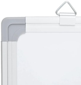 vidaXL Πίνακας Μαρκαδόρου Μαγνητικός Λευκός 60x40x1,7 εκ. Αλουμινίου