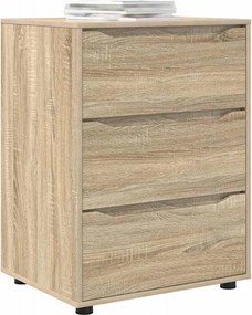 vidaXL Ντουλάπι αποθήκευσης Δρύς Sonoma 60 x 48 x 81 εκ