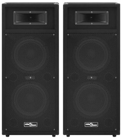 vidaXL Ηχεία Επαγγελματικά Παθητικά Hifi 2 τεμ. Μαύρα 1000 W