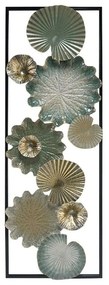 Διακοσμητικό Τοίχου Leafs 161-124-193 31x4x90cm Multi Metal