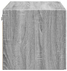 vidaXL Ντουλάπι Τοίχου Γκρι Sonoma 80x42,5x40 εκ. Επεξεργασμένο Ξύλο