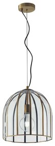 Φωτιστικό Οροφής I-Chester-L 8031414863129 Gold-Copper Luce Ambiente Design Μέταλλο,Γυαλί