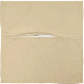 vidaXL Κάλυμμα Μαξιλαριού 2 τμχ. HOUTEN Μπεζ 60 x 60 cm Πολυεστέρας