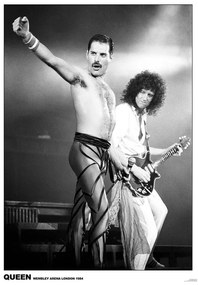 Αφίσα Queen - Wembley 1984, (59.4 x 84.1 cm)