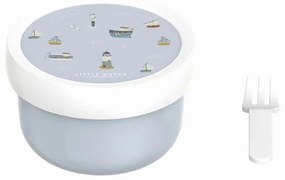 Φαγητοδοχείο Με Καπάκι + Πιρούνι (Σετ) Little Dutch Sailors Bay MEP107430065244