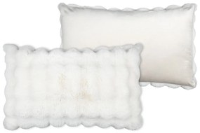 Διακοσμητικό Μαξιλάρι Γούνινο 2 Όψεων (50x80) S-F Nebraska Ecru C6C810001