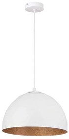 Φωτιστικό Οροφής Diament M 31374 Φ35cm 1xE27 60W White-Copper Sigma Lighting