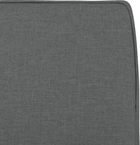 vidaXL Πολυθρόνα Σκούρο Γκρι 52 x 75 x 76 εκ. Υφασμάτινη