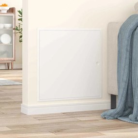 vidaXL Πάνελ Πρόσβασης Λευκό 63 x 63 x 3 cm Ατσάλι