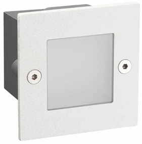 Απλίκα LED Εξωτερικού Χώρου Χωνευτή Aca PAS230WS White