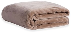 Κουβέρτα Βελουτέ Υπέρδιπλη (220x240) Nef-Nef Homeware Loft 22 Mocca-1203