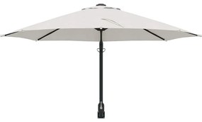 vidaXL Ομπρέλα Κήπου Μπεζ και Μαύρο 248 x 248 x 148 εκ