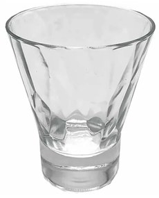 Ποτήρι Ουίσκι Diamond Γυάλινο Χαμηλό Κωνικό 320ml