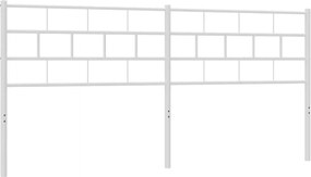 vidaXL Ανταλλακτικό κεφαλάρι Λευκό 180 εκ. Μεταλλικό