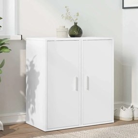vidaXL Παπουτσοθήκες 2 τεμ. Λευκές 32 x 35 x 70 εκ. από Μοριοσανίδα