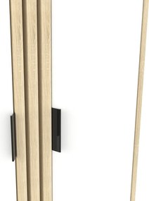 Παπουτσοθήκη-ντουλάπι Shoby pakoworld λευκό-sonoma 70.5x30x91εκ