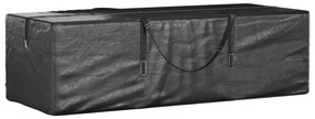 vidaXL Τσάντα Αποθ. Χριστουγ. Δέντρου Μαύρη 135x40x55 εκ. Πολυαιθ/νιο