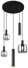 Φωτιστικό Κρεμαστό Trio Lighting MATARO 364130532 Μαύρο Ματ (Black Mat)