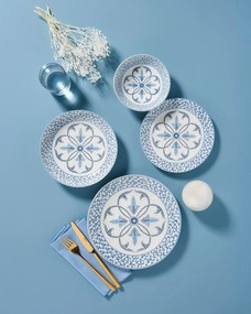 Dinner Set (24 Pieces) RGBSATN24Y4R22761 Multicolor