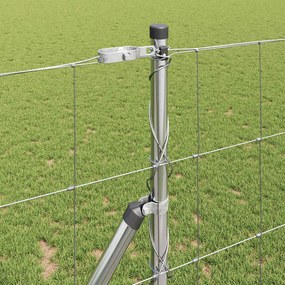 vidaXL Φράχτης Συρμάτινου Φράχτη 25 x 1,2 μ Γαλβανισμένος Χάλυβας