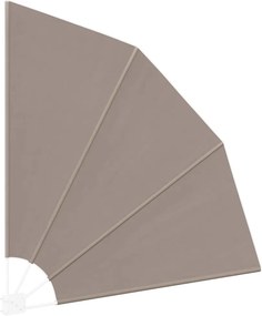 vidaXL Αδιάφανο σκίαστρο μπαλκονιού Taupe 140 x 140 cm Πολυεστέρας