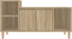 vidaXL Έπιπλο Τηλεόρασης Sonoma Δρυς 100x35x55 εκ. Επεξ. Ξύλο