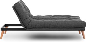 3-Seat Sofa-Bed Saki - Dark Grey Dark Grey