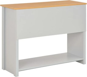 vidaXL Τραπέζι Κονσόλα Γκρι 97 x 35 x 76 εκ.