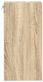 vidaXL κρεμαστό ντουλάπι Sonoma Oak 30x29,5x60 cm Κατασκευασμένο ξύλο