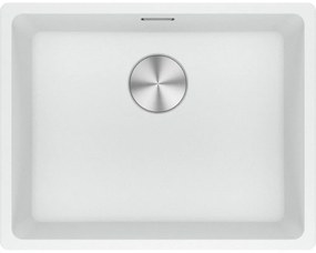 Franke Maris Bowl MRG 210-52 Polar White Flushmount Γρανιτένιος Νεροχύτης 60cm