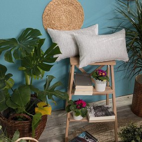 Μαξιλαροθήκη Διακοσμητική Ragusta 04 Grey Teoran 30X50 Cotton-Polyester