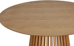 Τραπέζι Domonic φυσικό Φ120x75εκ 120x120x75 εκ.