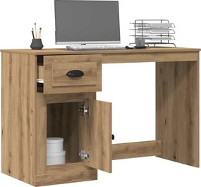 vidaXL Γραφείο Artisan Oak Επεξεργασμένο ξύλο 50 x 115 x 75 εκ.