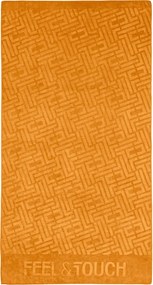 Πετσέτα Θαλάσσης (90x170) Feel & Touch Icon Curry