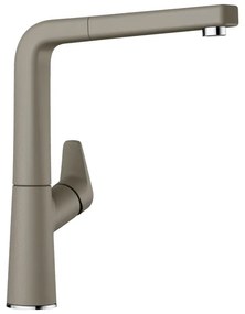 Blanco Avona-S SILGRANIT®-Look Tartufo Μπαταρία Κουζίνας με Περιστρεφόμενο Ρουξούνι και Αποσπώμενο ντους