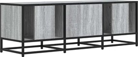 ντουλάπι τηλεόρασης vidaXL Γκρι Sonoma 120x35x41 cm