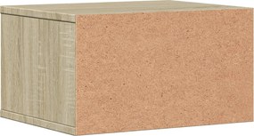 vidaXL Βάση Εκτυπωτή Sonoma Δρυς 40x32x22,5 εκ. από Επεξεργασμένο Ξύλο